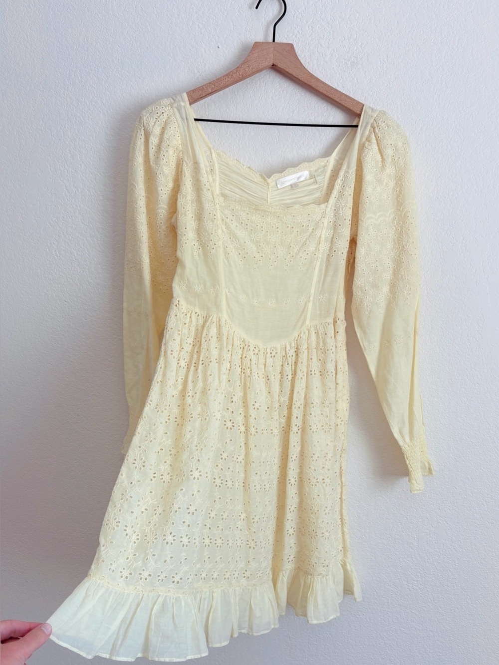 LoveShackFancy Preslina Mini Dress